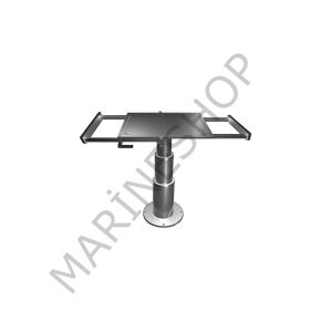 Barka Elektrikli, Kayar Plakalı Masa Ayağı 24V. 2 Kademe - 700mm