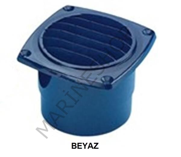 Plastik havalandırma beyaz 76mm