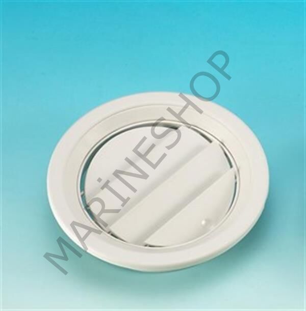 PLASTİK HAVA ÇIKIŞ MENFEZİ BEYAZ Ø165MM