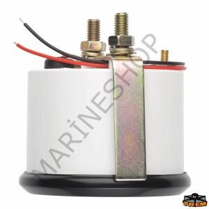 TREM ECO LINE VOLTMETRE, BEYAZ,12V. Ø52MM