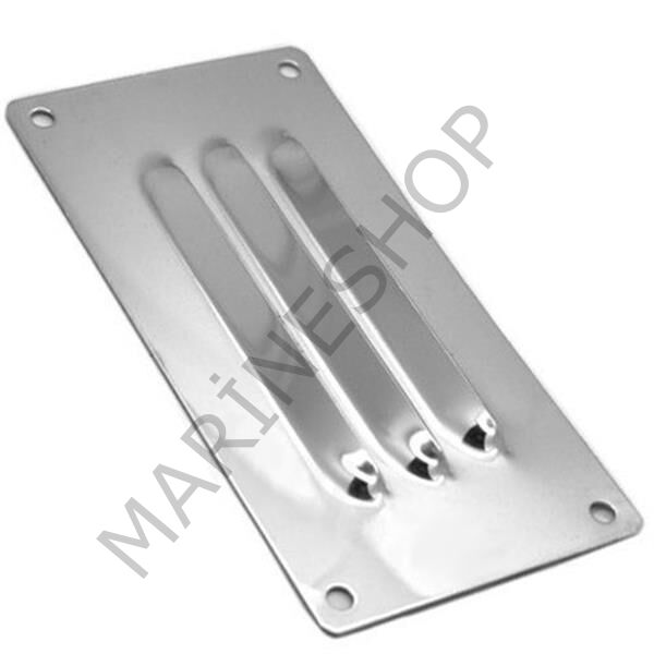 Havalandırma paslanmaz çellik 127x66mm