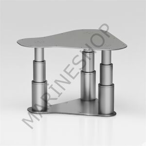 Barka Elektrikli Üçlü Masa Ayağı.12V.2 Kademe - 700mm