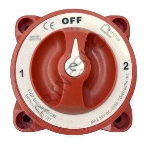 T-POWER AKÜ ŞALTERİ 350A - 3 POZİSYONLU