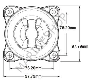 T-POWER AKÜ ŞALTERİ 350A - 3 POZİSYONLU