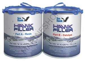 Sea Hawk Filler Epoksi Macun Half Gallon Kit (1.9 Lt)