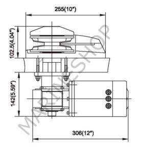 BADA C1512 IRGAT, 12V - 1500W, 8MM