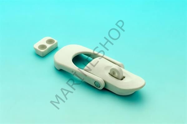 Plastik Gergili Kilit, Beyaz 115mm