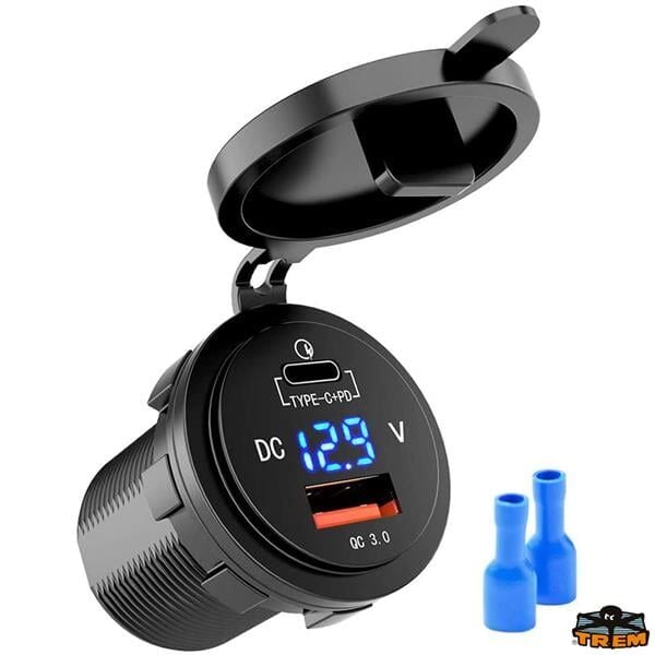 T-Power Usb / Type C Şarj Soketi