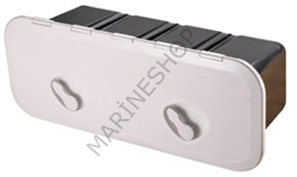 Trem Su Geçirmez Plastik Kapak Dikdörtgen Kutulu 243x607 mm