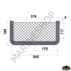 PLASTİK EŞYA FİLESİ SİYAH. 180X365 MM