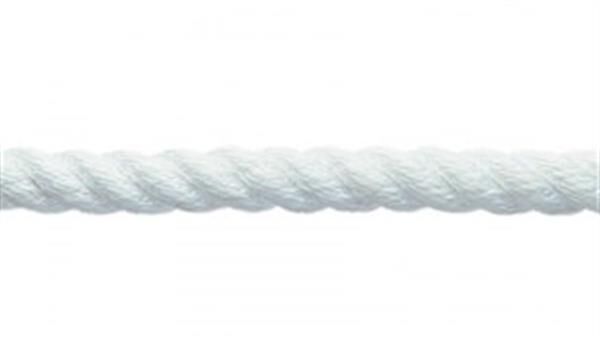 Polyester örgü halat, beyaz, 8mm