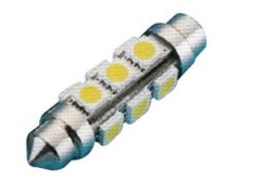 Led sofit ampul 8 ledli 12v 10x39mm
