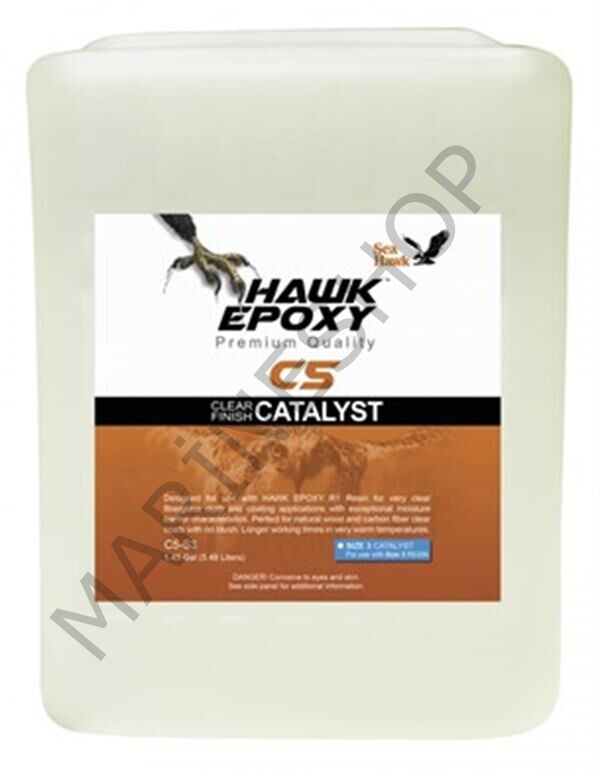 SeaHawk C5-S3 Şeffaf Finiş Epoksi Sertleştirici 5.49 L