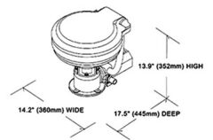 Tmc Elektrikli tuvalet Küçük Taş 12V