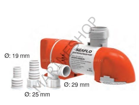 Seaflo Düşük Profilli Sintine Pompası 1100 Gph 12 V