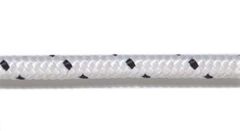 Polyester halat, beyaz üzeri mavi, 10mm