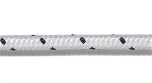 Polyester halat,  beyaz üzeri mavi, 12mm