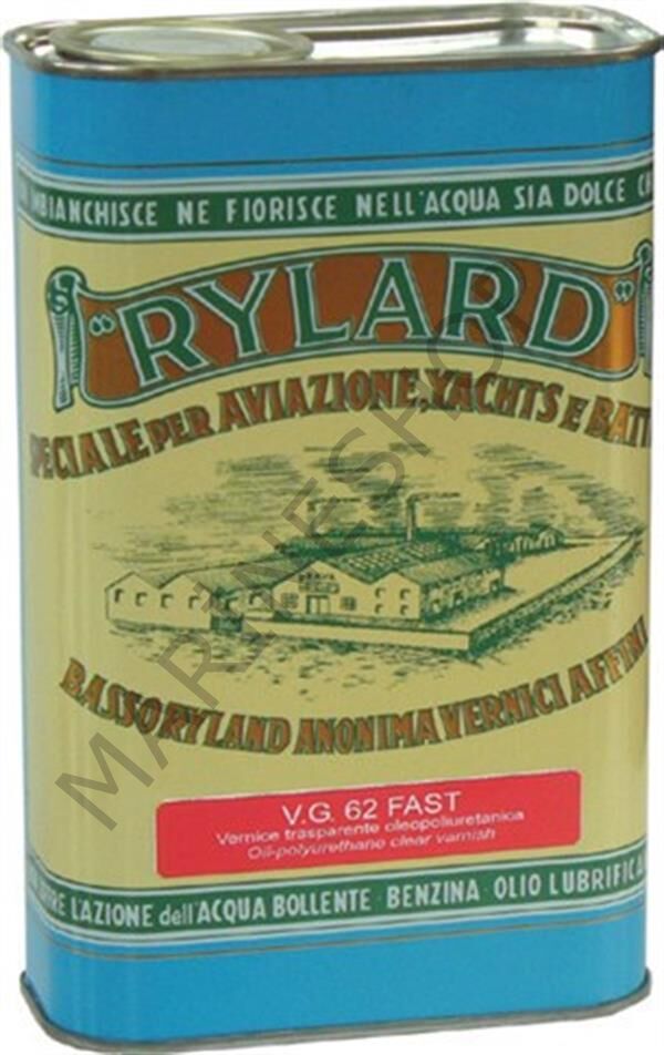 Rylard VG62 Poliüretan Parlak Vernik 2.5 Litre