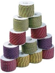 Polyester halat, çok renkli 2.5mm x 22m