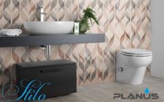 Stilo Plus 12V Beyaz Taş Taharet Kitli Tuvalet