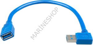 USB UZATMA KABLOSU 0,3 MT YANDAN AÇILI