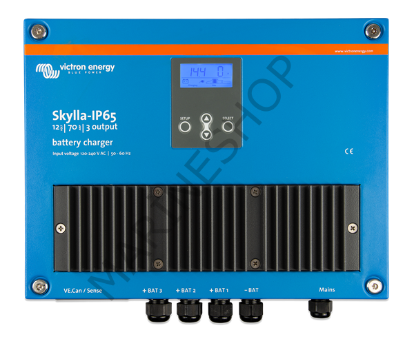 SKYLLA IP65 CHARGER 12V/70A(3) 120/240V