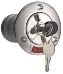 Paslanmaz Çelik Kilitli Dolum ağzı 38mm