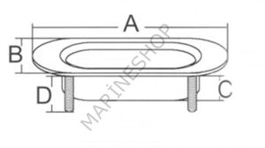Loça 145x97mm