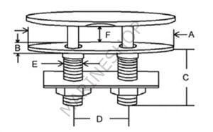 Paslanmaz Çelik Koç boynuzu 108 mm