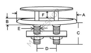 Paslanmaz Çelik Koç boynuzu 222mm