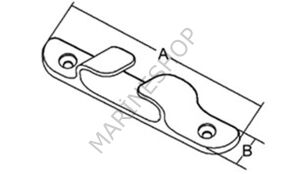 Paslanmaz Çelik Kurtağzı 155 mm