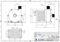 Manyetik Klima Pompası, 24V, IP65. Maks.66000Btu