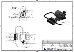 Manyetik Klima Pompası, 12V, IP68. Maks.12000Btu