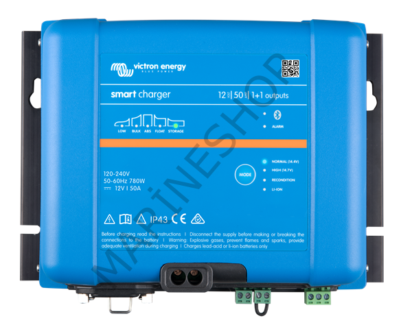 SMART IP43 CHARGER 12V/50A(1+1) 120/240V