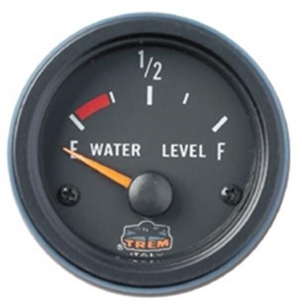Trem yakıt seviye göstergesi 12v kromaj