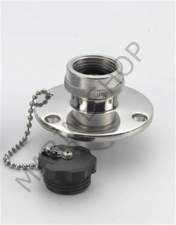 SU GİRİŞİ, AISI 316 PASLANMAZ ÇELİK 1/2'' - Ø70mm