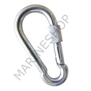 KARABİNA OVAL, SOMUNLU Ø10MM