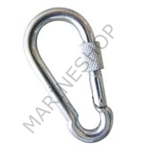 KARABİNA OVAL, SOMUNLU Ø12MM