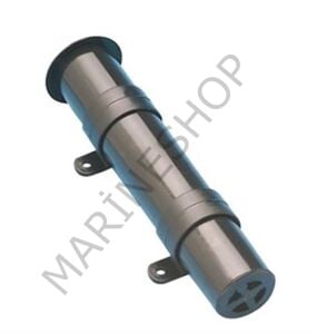 Kamış yuvası, yandan montaj, plastik, beyaz