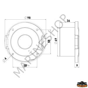 Trem gömme su çıkışı