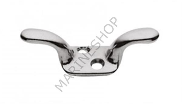 Mini koç boynuzu sarı üzeri kromaj 61x19 mm