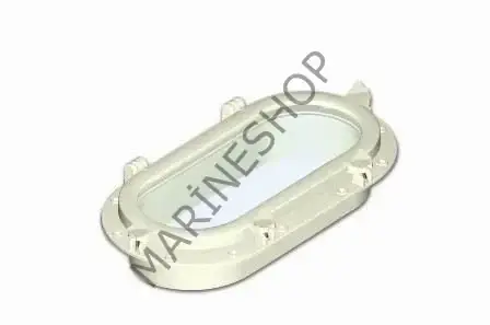 İÇTEN MONTAJ ABS DİKDÖRTGEN LUMBOZ BEYAZ 300x500mm