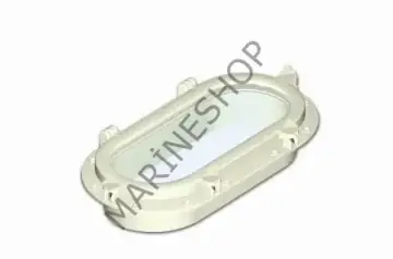 İÇTEN MONTAJ ABS DİKDÖRTGEN LUMBOZ BEYAZ 300x500mm