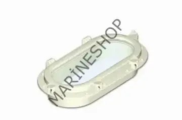 İÇTEN MONTAJ ABS DİKDÖRTGEN LUMBOZ BEYAZ 400x200mm