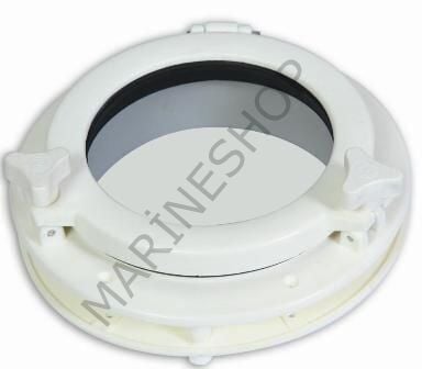 İÇTEN MONTAJ ABS YUVARLAK LUMBOZ BEYAZ 265mm