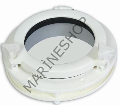 İÇTEN MONTAJ ABS YUVARLAK LUMBOZ BEYAZ 21,5mm