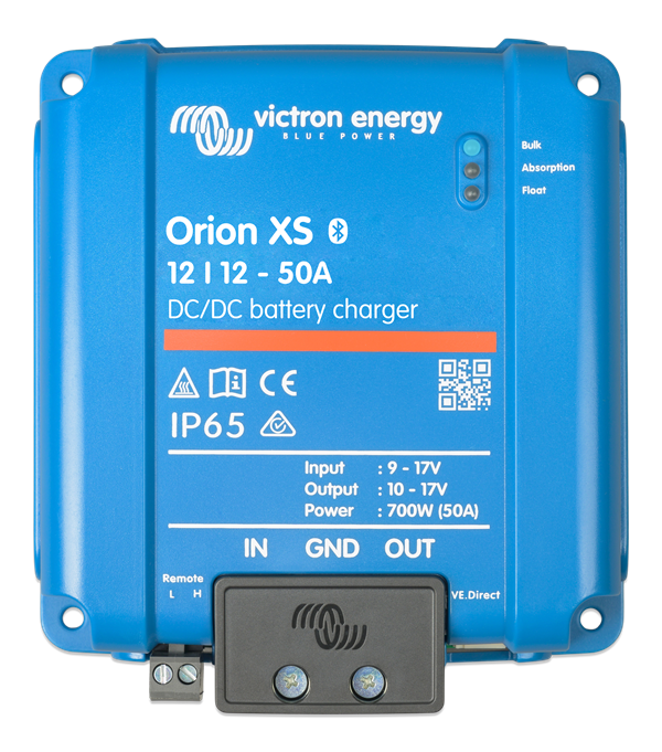 ORION XS IP65 12V/12V-50A DC/DC CHARGER