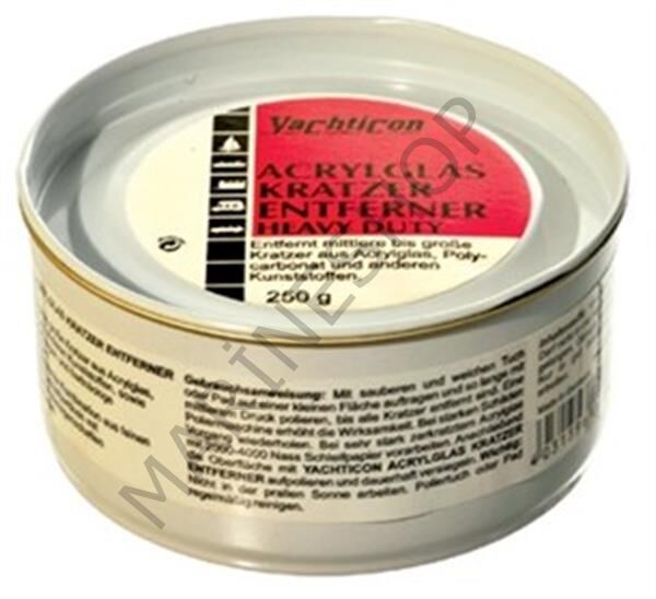 Yachticon Akrilik Cam, Polikarbonat ve Plastik Çizik Giderici Temizleyici