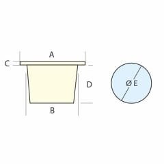 Duş Yuvası montaj beyaz