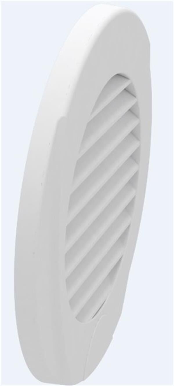 KABİN ÇIKIŞ MENFEZİ PLASTİK BEYAZ. Ø102mm